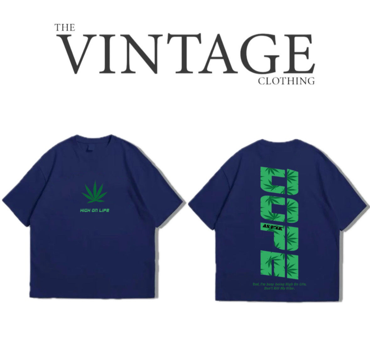 Dope Oversized Dropshoulder Tee - DTF Printed Tshirt for Men and Women