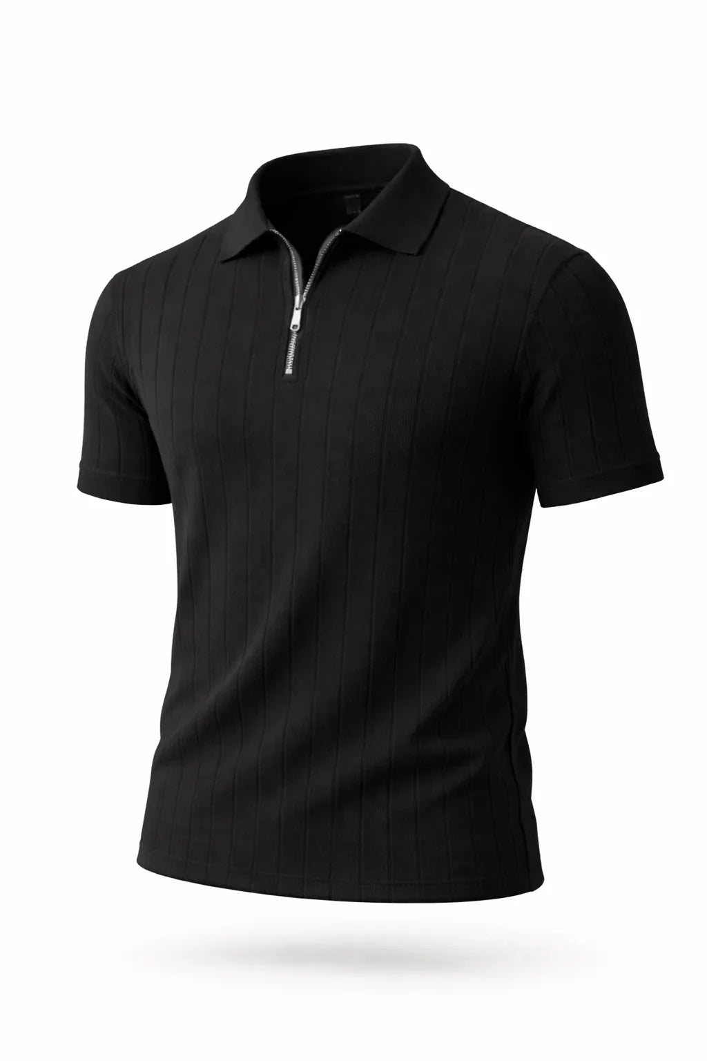 Pack of 2 Drop Needle Zipper Polo