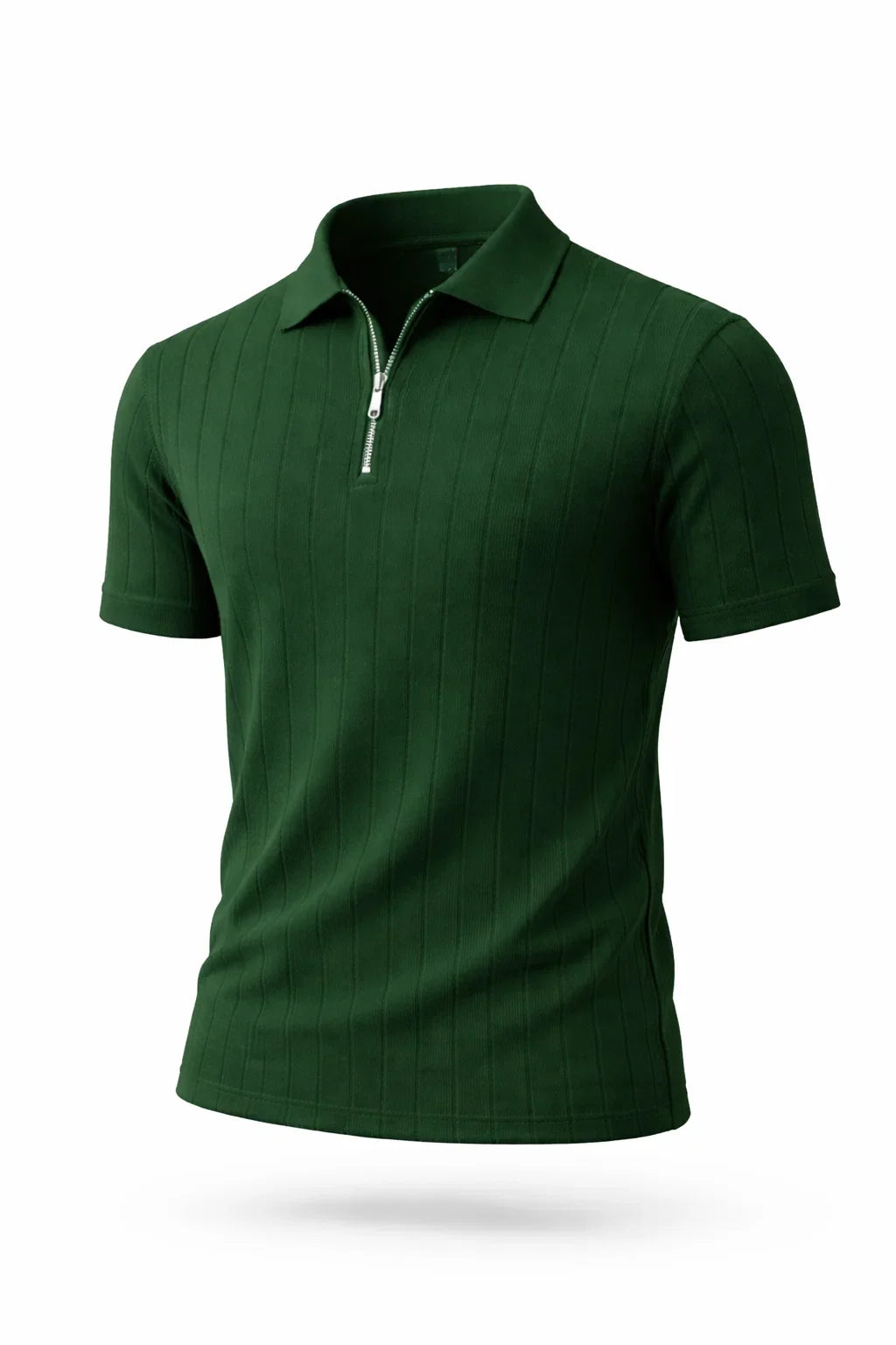 Pack of 2 Drop Needle Zipper Polo