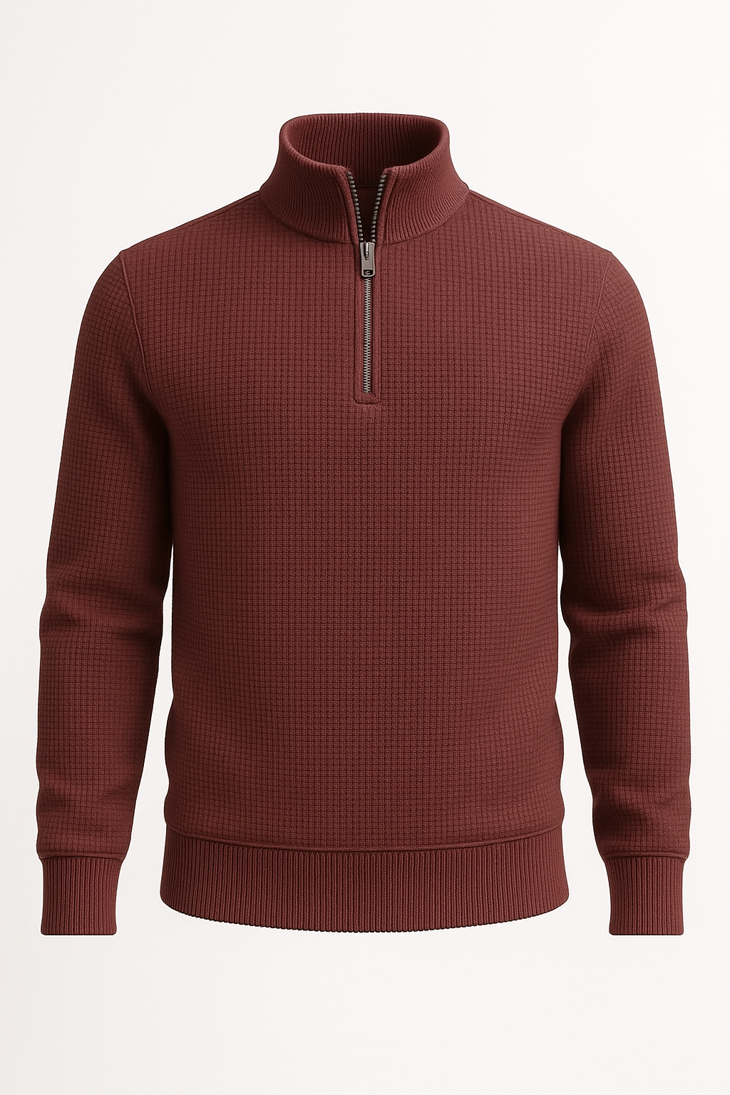 Pack of 2 WaffleZip Mocknecks