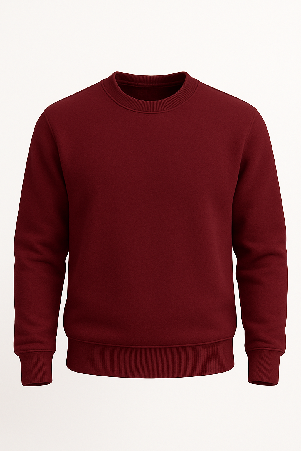 Pack of 2 Basic Green & Maroon Premium Men’s Sweatshirt