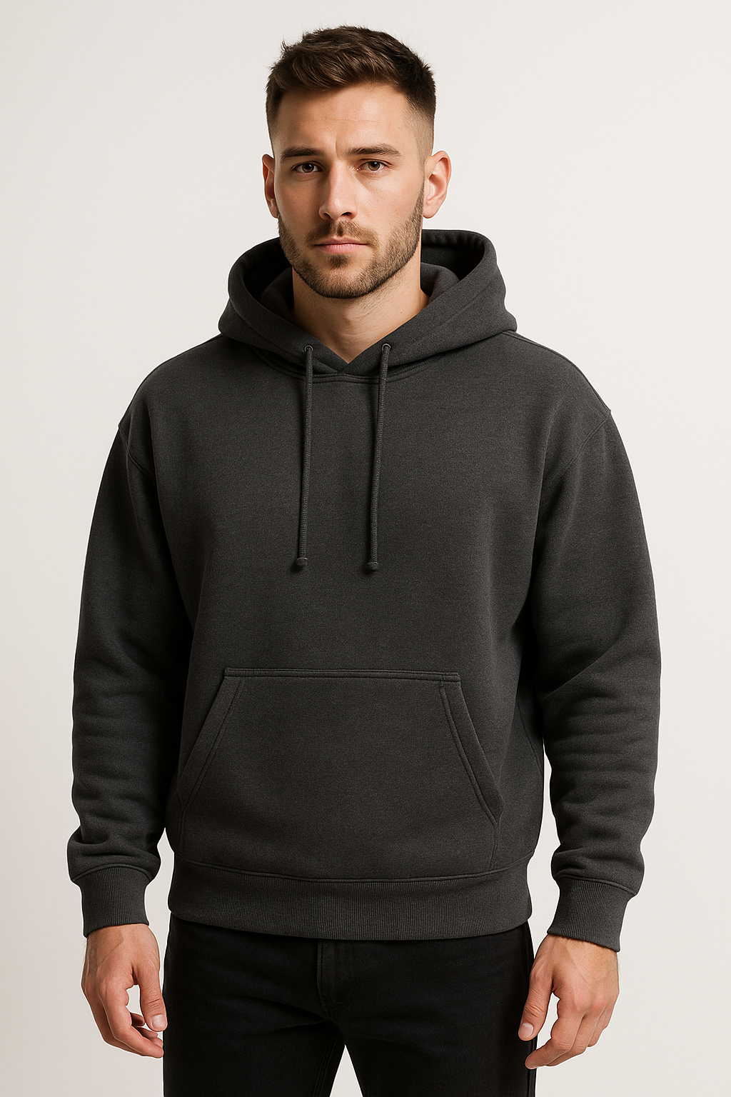 Pack of 2 Basic Charcoal & Black Hoodies
