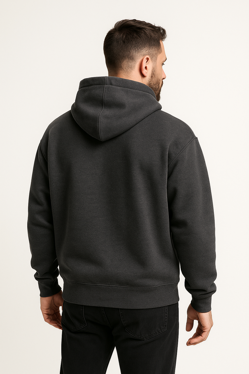 Pack of 2 Basic Charcoal & Green Hoodies