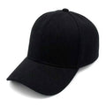 Black Plain Caps
