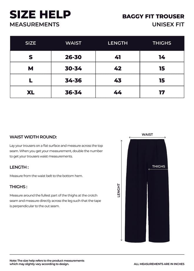 Oversized Baggy Trousers