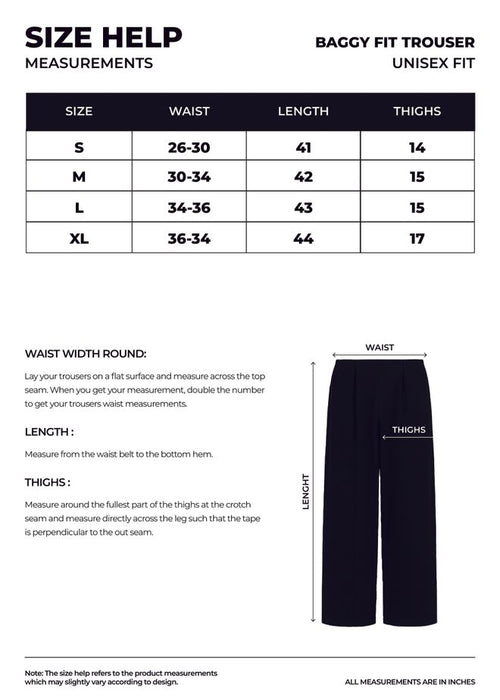 Oversized Baggy Trousers